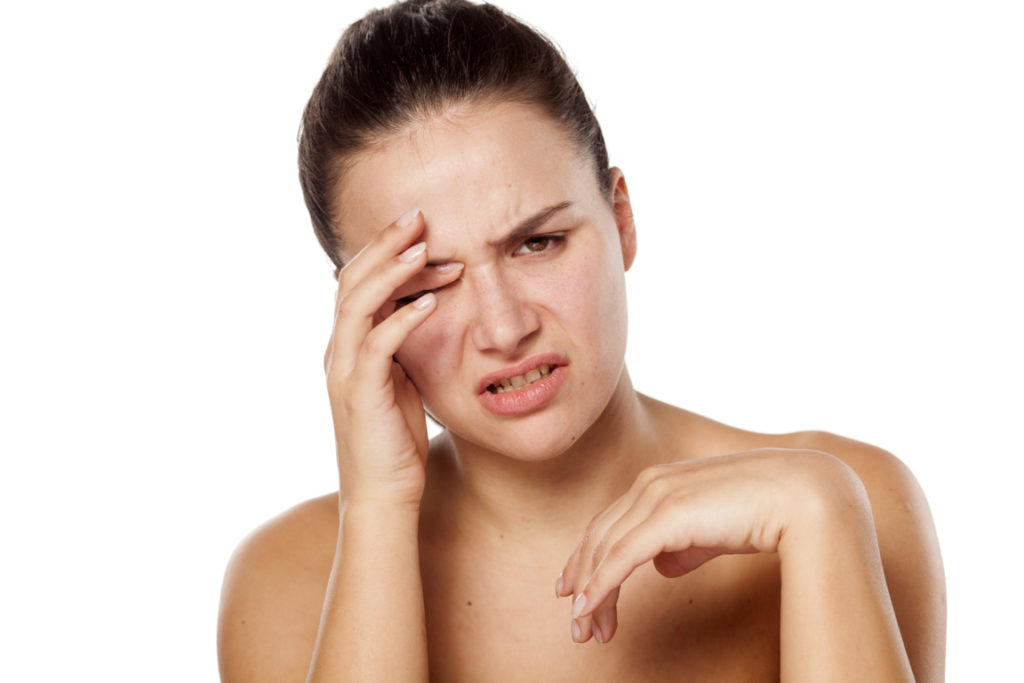 alergia al maquillaje