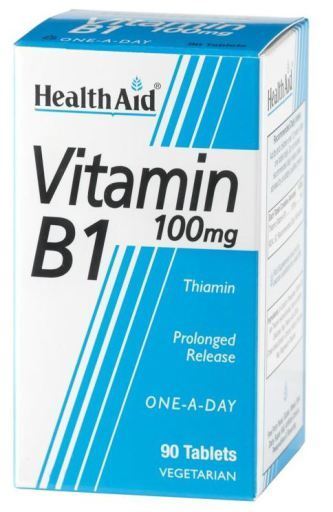 HealthAid Vitamina B1 Tiamina 90 Comprimidos