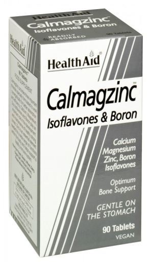 HealthAid Calmagzinc Isoflavonas y Boro 90 Tabletas