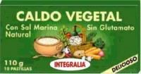 Integralia Caldo Vegetal Con Sal Marina Vegetal 10 Pastillas
