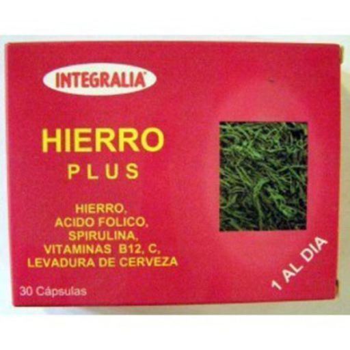 Integralia Hierro Plus 30C&aacute;psulas