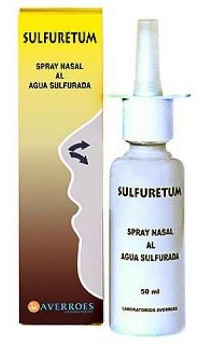 Averroes Laboratorios Water Nasal Spray Sulfuretum sulfur. 50ml.
