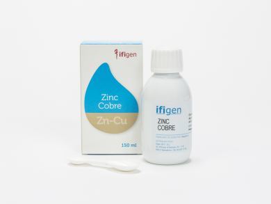Ifigen Zinc-Cobre (Zn-Cu) Oligoelementos 150 ml