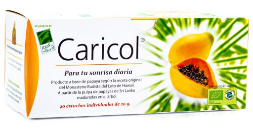 100% Natural Caricol 20 Cases 20 gr