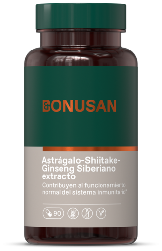 Bonusan Astragalus-Shiitake-Siberian Ginseng 90 Capsules