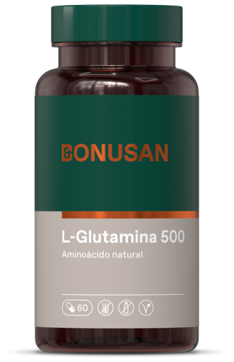 Bonusan L-Glutamina 500 mg 60 Capsules