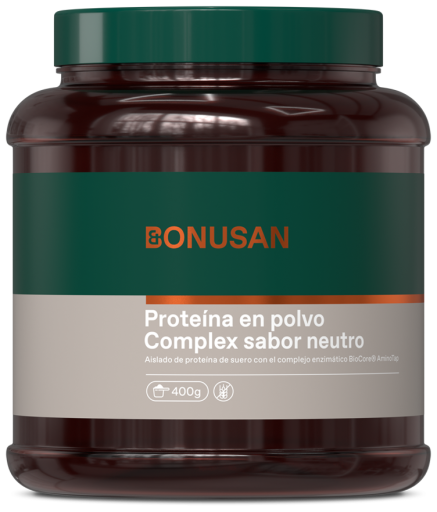 Bonusan Proteina Sabor Neutro Polvo 400 gr