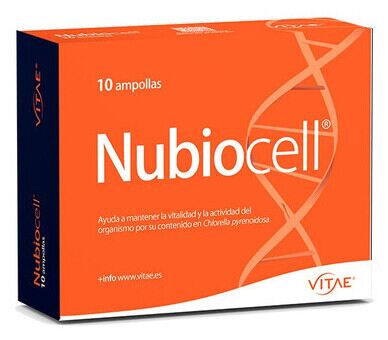 Vitae Nubiocell chlorella puro complemento alimenticio 10 viales