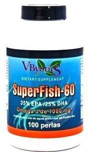 Vbyotics Superfish 60 (Epa 35%-Dha 25%) 100 Perlas