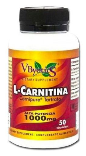 L-Carnitina Carnipure 1000 mg 50 C&aacute;psulas