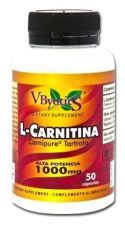 L-Carnitina Carnipure 1000 mg 50 C&aacute;psulas