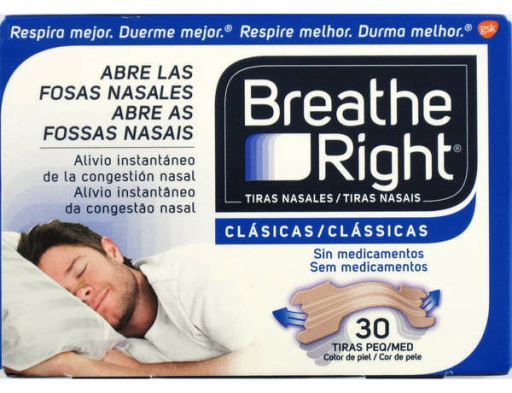 Breathe Right Breathe Right Nasal Strips Small and Medium 30 pcs