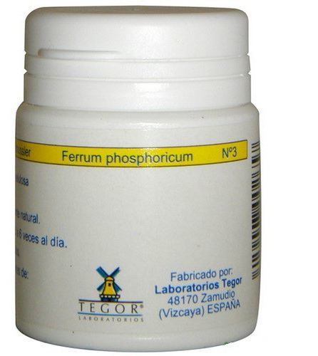 Laboratorios Tegor Ferrum fosfato de hierro d6 tegorsales N3