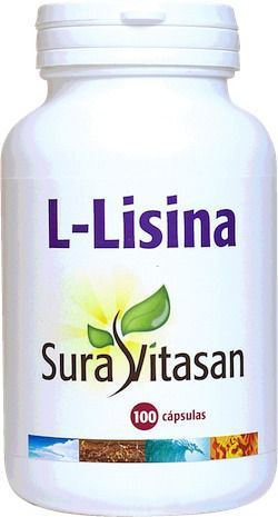 Sura Vitasan L-Lisina 500 mg 100 C&aacute;psulas