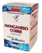 Manganeso y Cobre Microgranulos 50 C&aacute;psulas