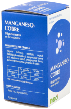 Manganeso y Cobre Microgranulos 50 C&aacute;psulas
