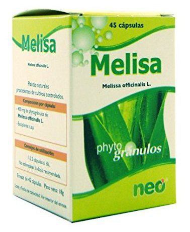 Neovital Health Melissa Microgranules 45 Capsules