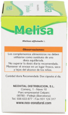 Melisa Microgranulos 45 C&aacute;psulas