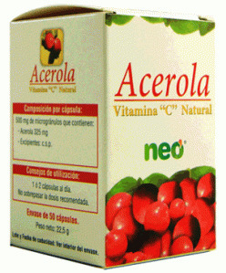 Neovital Health Acerola 45 Capsules