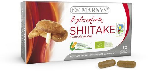 Shitake Bio 30 C&aacute;psulas Vegetales x 400 gr