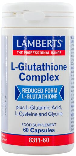 Lamberts L-Glutationa Complex Amino&aacute;cidos en Forma Libre 60 C&aacute;psulas