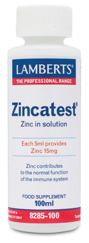 Lamberts Zincatest sulfato de zinc en soluci&oacute;n 100 ml