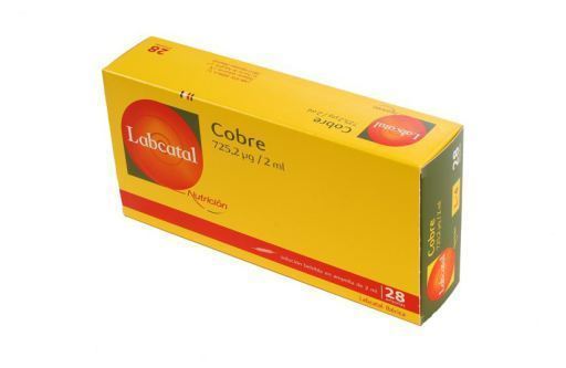 Labcatal Labcatal 4 Cobre 28 Ampollas