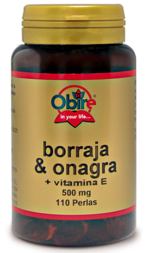 Obire Borraja y Onagra 500 mg 110 Perlas