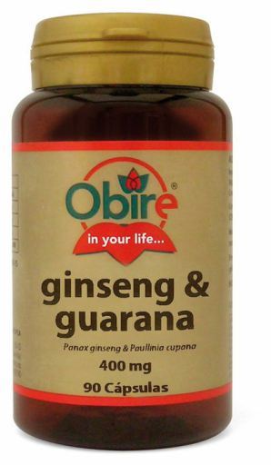 Obire Ginseng y Guarana 90 C&aacute;psulas