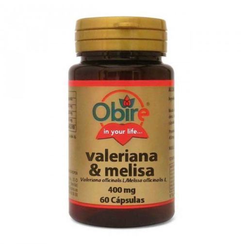 Valeriana y Melisa 60 C&aacute;psulas