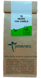 Josenea Te Negro Con Canela Bolsa 10 Sobres