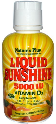 NaturesPlus Vitamina D3 Liquid Sunshine 473 ml