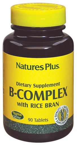 NaturesPlus Compejo B - B-Complex - 90 Comprimidos