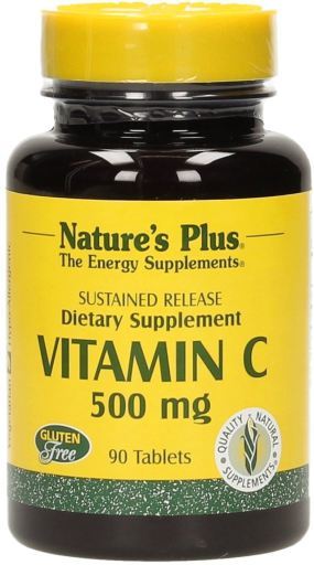 NaturesPlus Vitamina C con Escaramujo 500mg 90 Comprimidos
