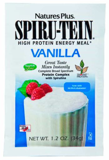 NaturesPlus Merengada Spiru-Tein Sobre de Vainilla 34gr