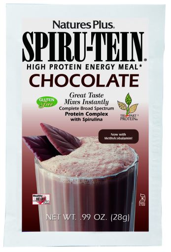 NaturesPlus Merengada Spiru-Tein de Chocolate Sobre de 28gr