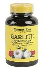 NaturesPlus Suplemento Vegetariano de Ajo Inodoro Garlite - 90 Capsulas