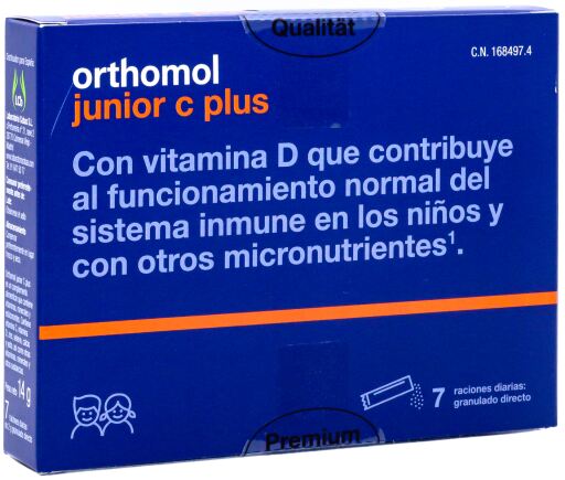 Orthomol Immun Junior C Plus 7 Sobres