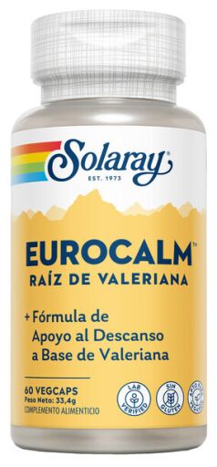 Solaray Eurocalm 60 C&aacute;psulas Vegetales