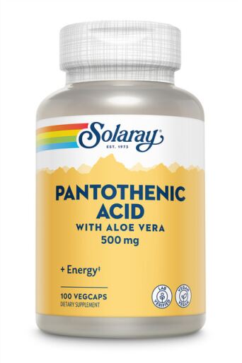 Solaray Acid Pantothenic 500 mg 100 C&aacute;psulas