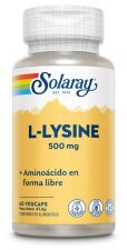L-Lysine 500 mg 60 C&aacute;psulas