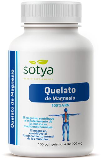 Sotya Quelato de Magnesio 900 mg 100 Comp