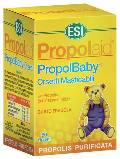 Trepat Diet Propolaid propolbaby 80 osos masticables