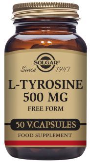 Solgar L-Tirosina 500 mg 50 C&aacute;psulas