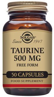 Solgar Taurina 500 mg 50 C&aacute;psulas