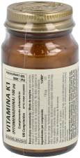 Vitamina K Natural 100 mcg 100 Comprimidos Vitamina K Natural 100 mcg 100 Comprimidos