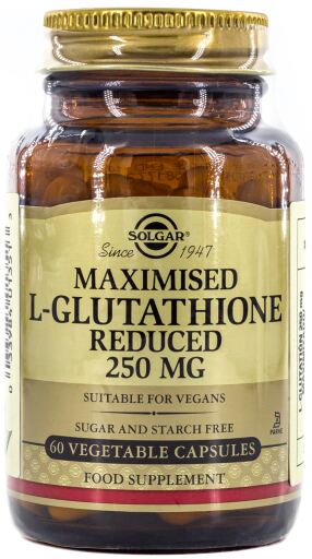 Solgar L-Glutathione maximizado 250 mg 60 Vegicaps