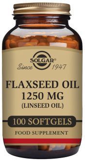 Solgar Aceite de Linaza 1.250 mg 100 Perlas