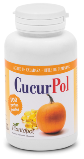 PlantaPol Cucurpol Aceite de Calabaza 100 Perlas 500 mg