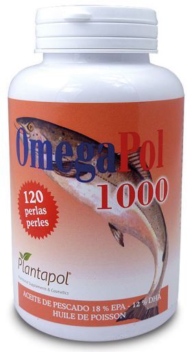 PlantaPol Omegapol Aceite de Salmon 1000 mg. 120 Perlas